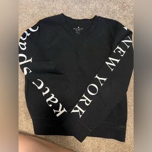 Kate Spade Black Sweatshirt